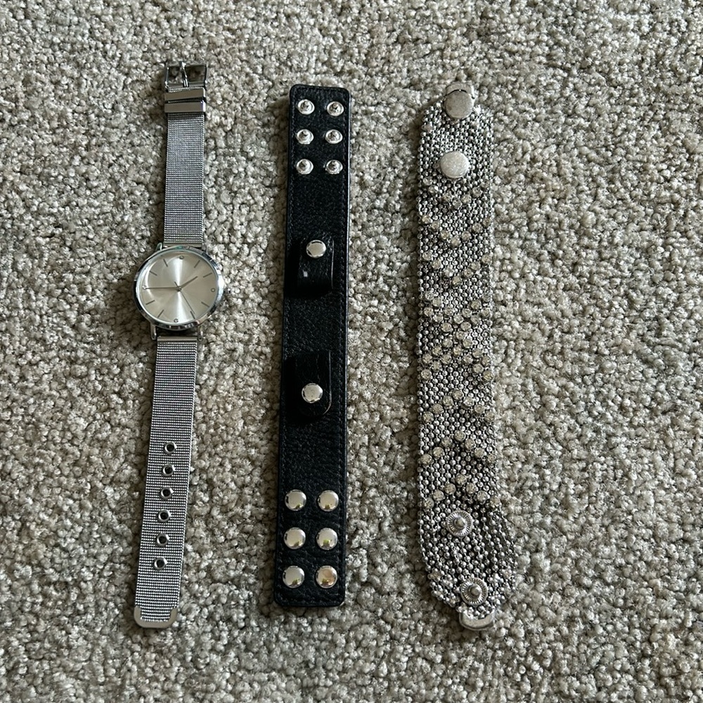 Set of 2 Premier Designs bracelets and one watch